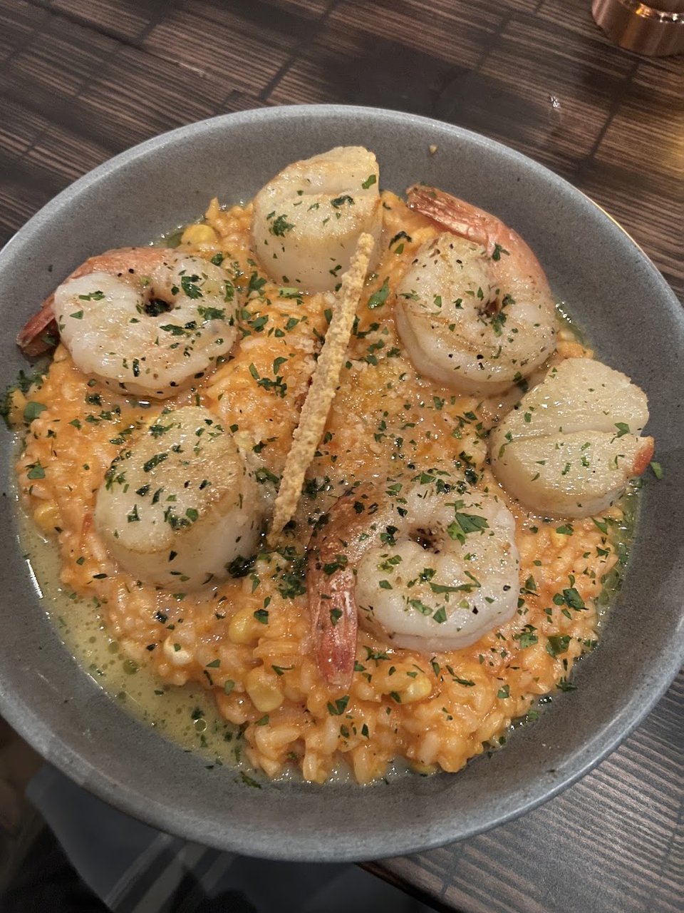 Hickory Plank Roasted Diver Sea Scallops
